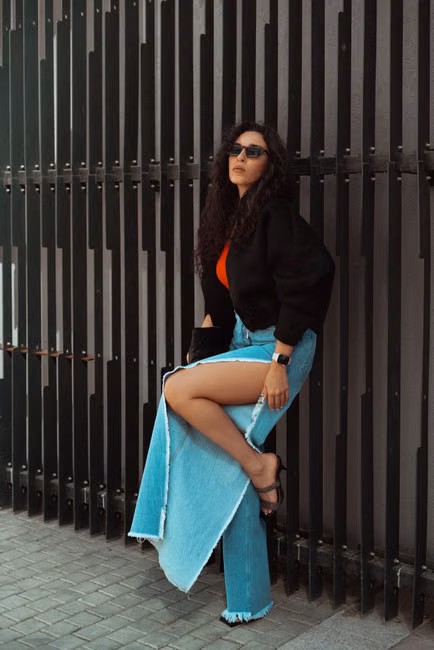 Calça Wide Leg
